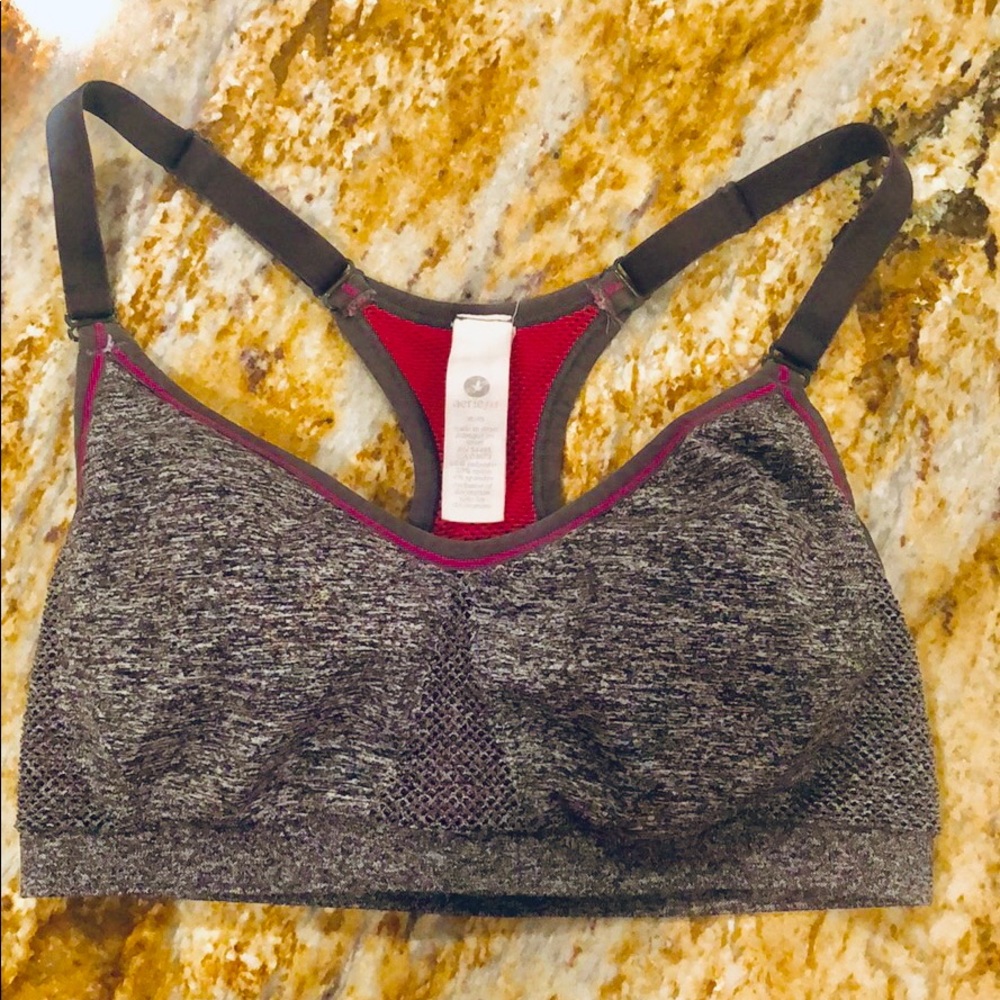 Aerie • grey racerback sports bra